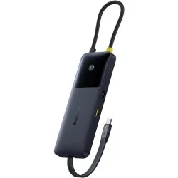 Baseus Dual Fast Charging 6-in-1 HUB - Cosmic Black